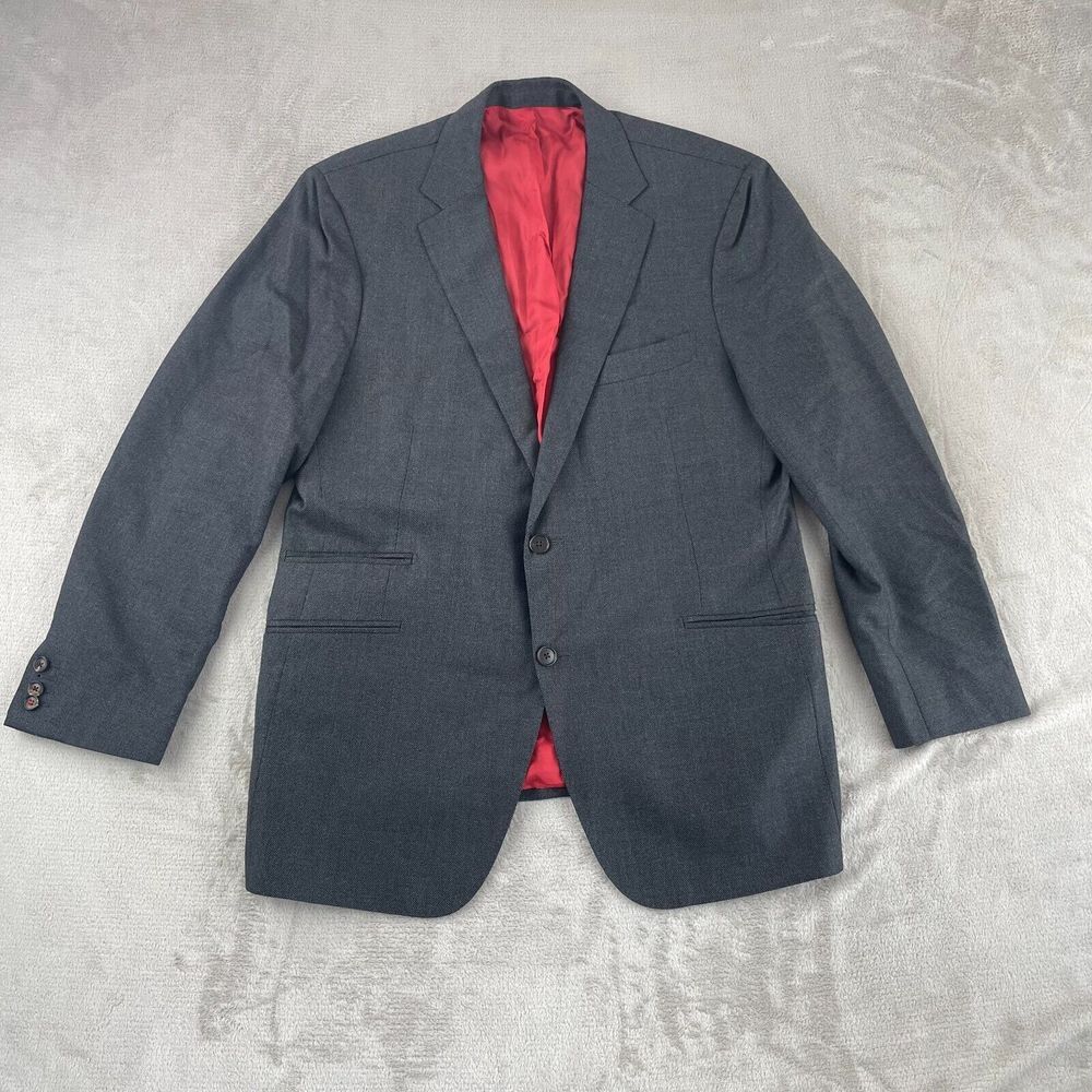 SuitSupply Blazer Sport Coat Men 44 Vitale Barberis Pure Wool Jacket Two Button